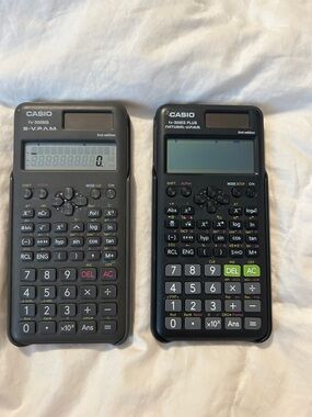 CASIO (fx-300MS) calculator and CASIO (fx-300ES)